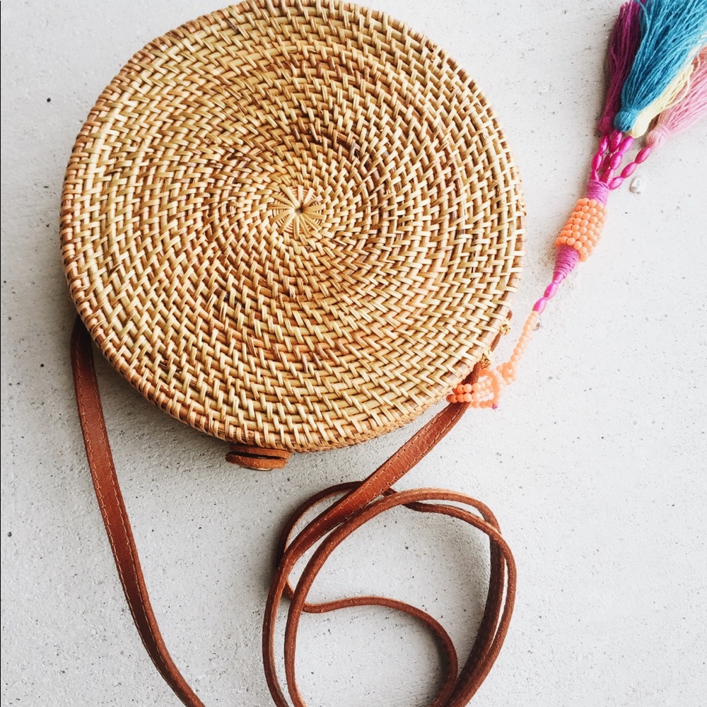 🌴Rattan Circle Bag🌴